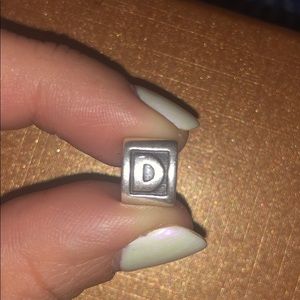 Pandora letter “D” charm